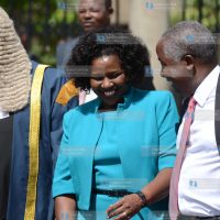 Joyce Laboso and her Senate counterpart Kembi Gitura