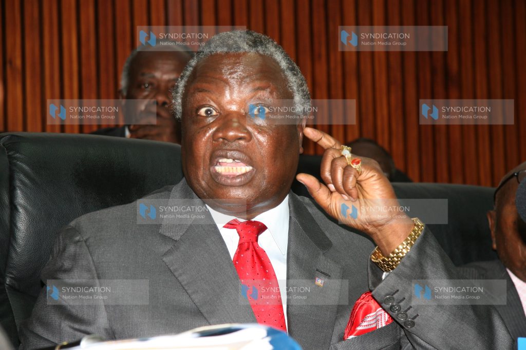COTU secretary general Francis Atwoli