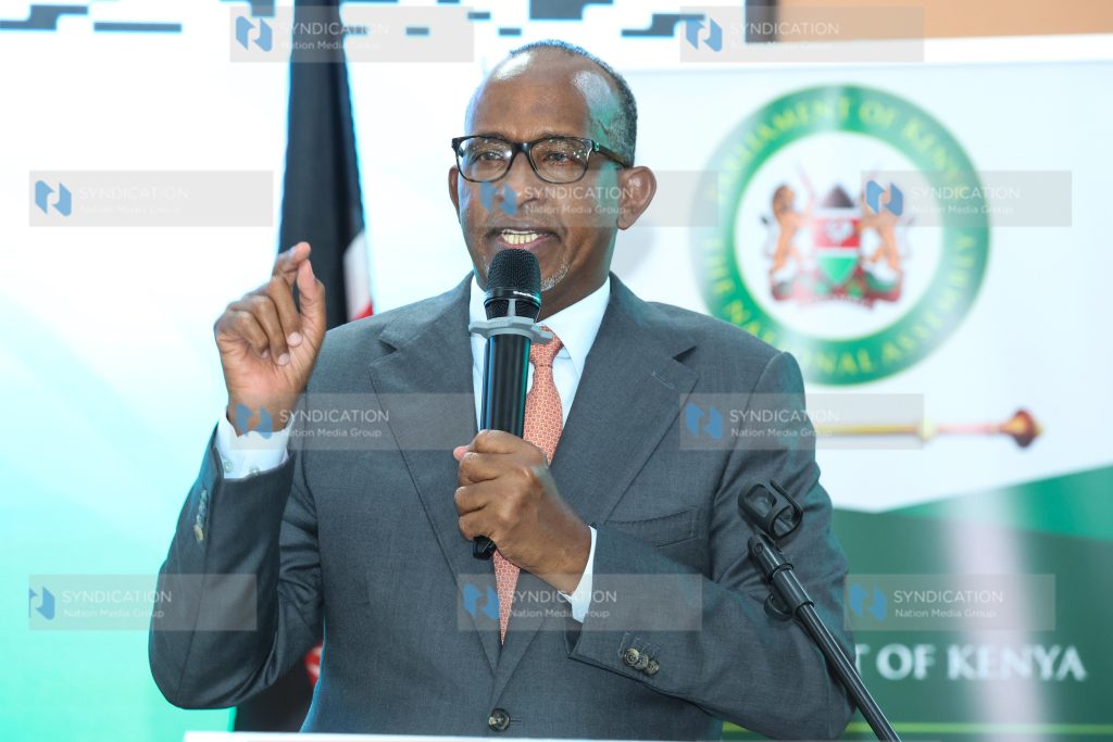 Health CS Aden Duale makes his remarks when he appeared before MPs