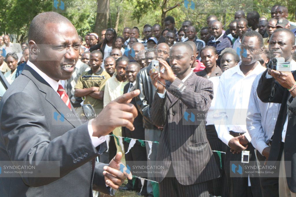 Higher Education Minister William Ruto