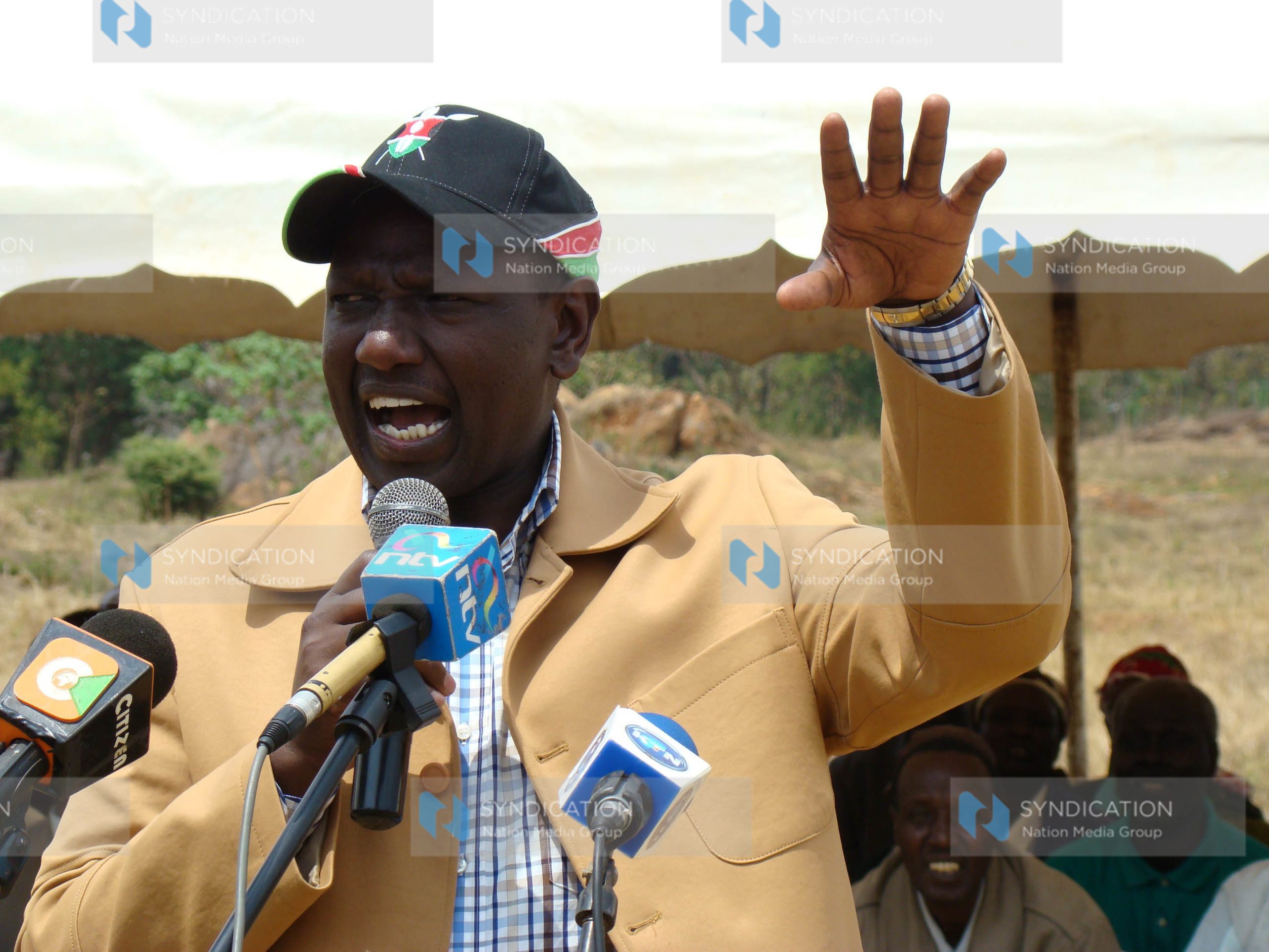Suspended Higher Education Minister William Ruto