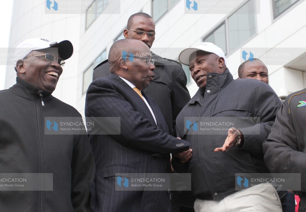 Eldoret North MP William Ruto, at Hague
