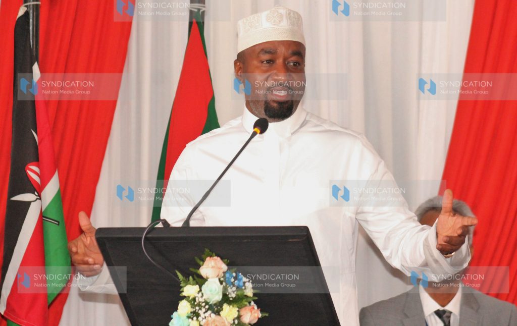 Mombasa Governor Hassan Joho