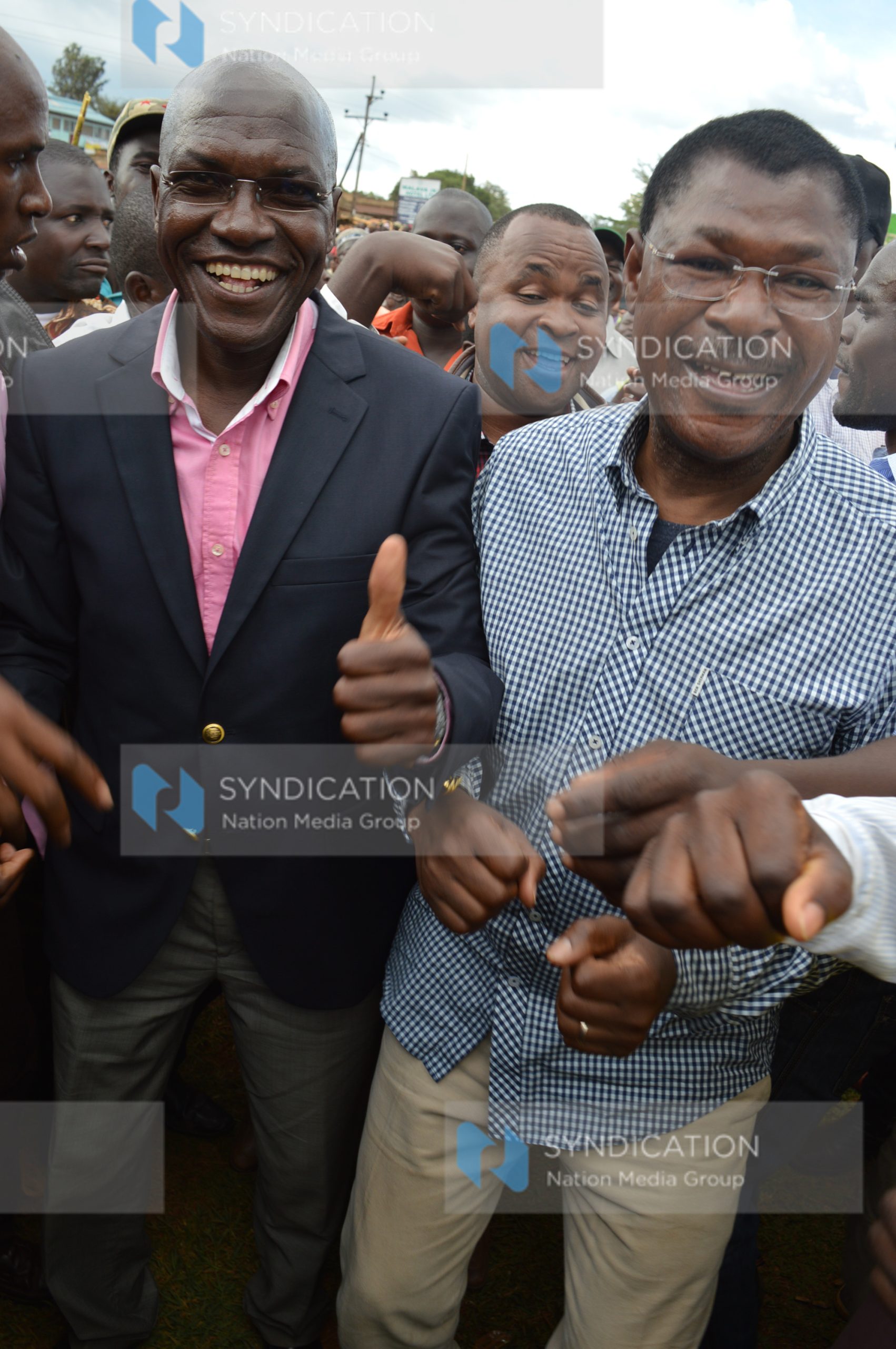 Harambee in aid of the Boda Boda Sacco at Malava Market