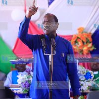 Wiper leader Kalonzo Musyoka speaks at Ambassador Church