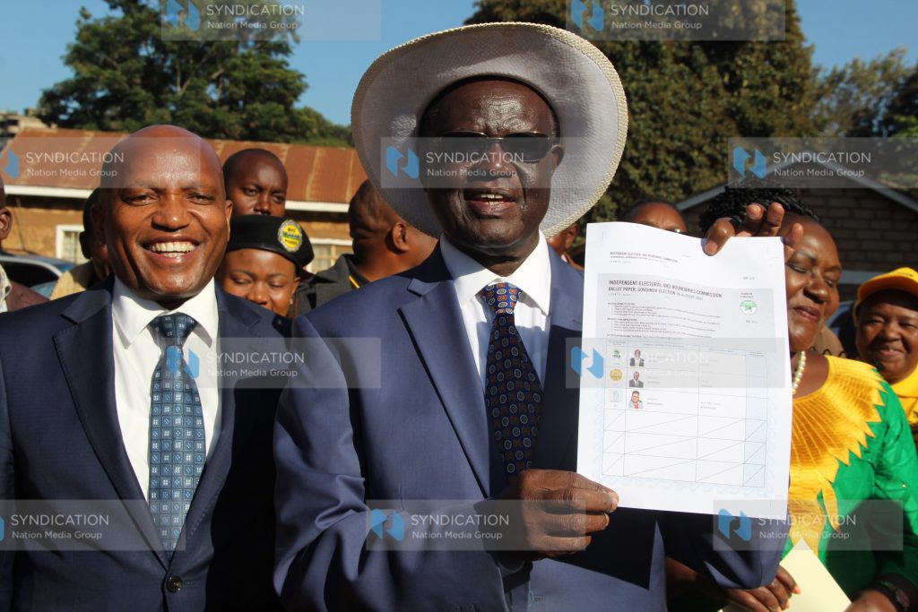 Meru governor Kiraitu Murungi