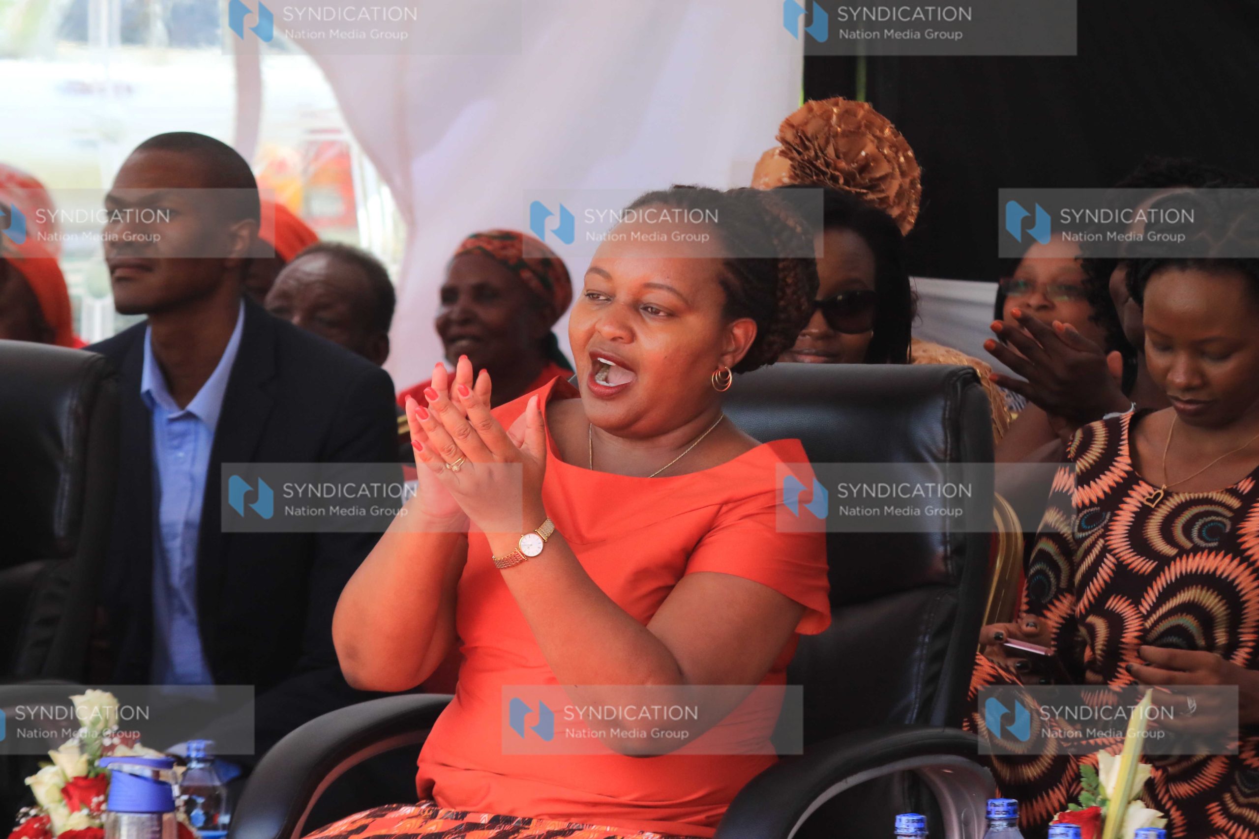 Kirinyaga govenor Anne Waiguru follows proceeding
