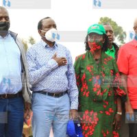 OKA leaders Cyrus Jirongo, Kalonzo Musyoka and Gideon Moi