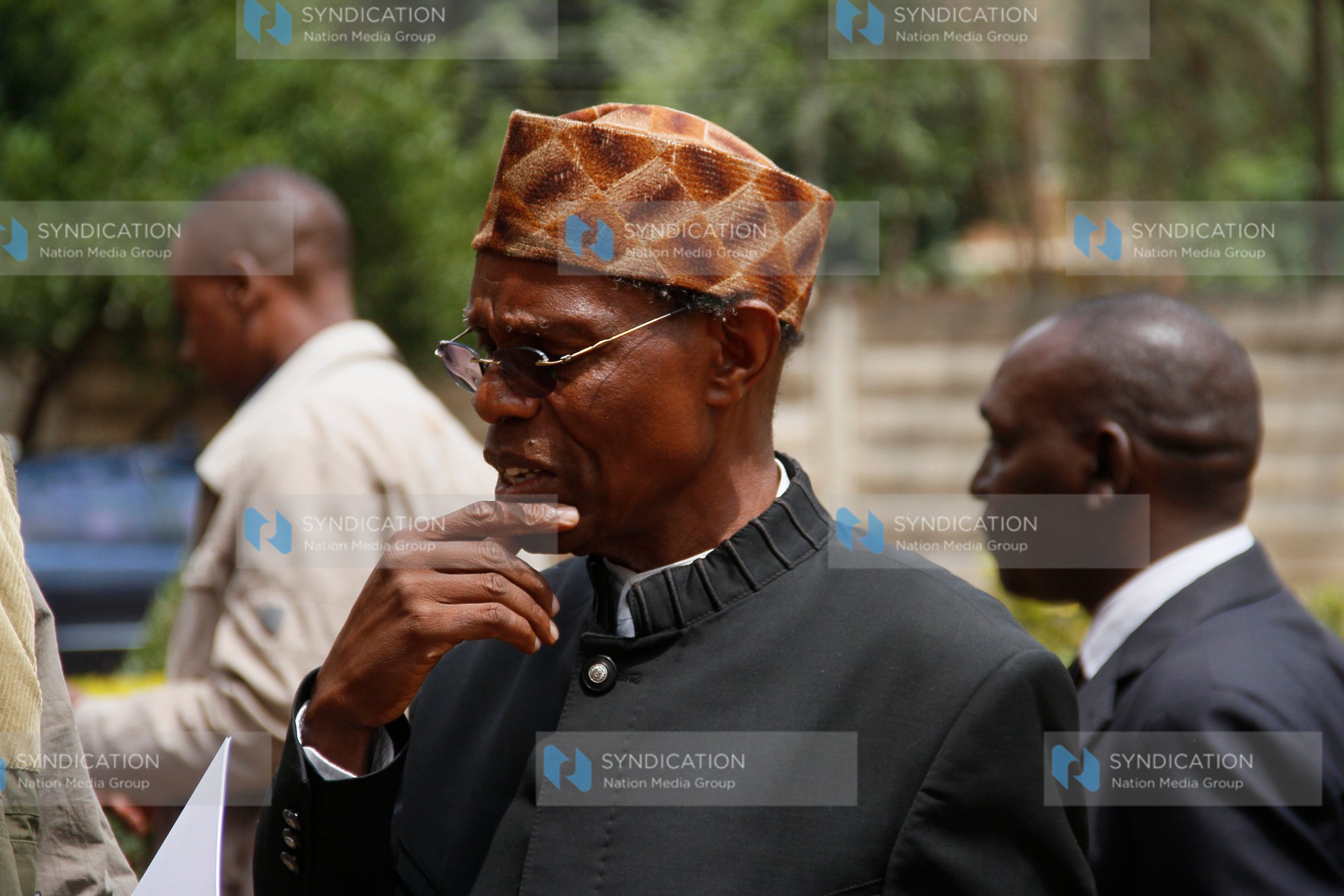 Koigi Wamwere at Orange house