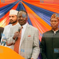 (NASA) presidential candidate Raila Odinga (right)