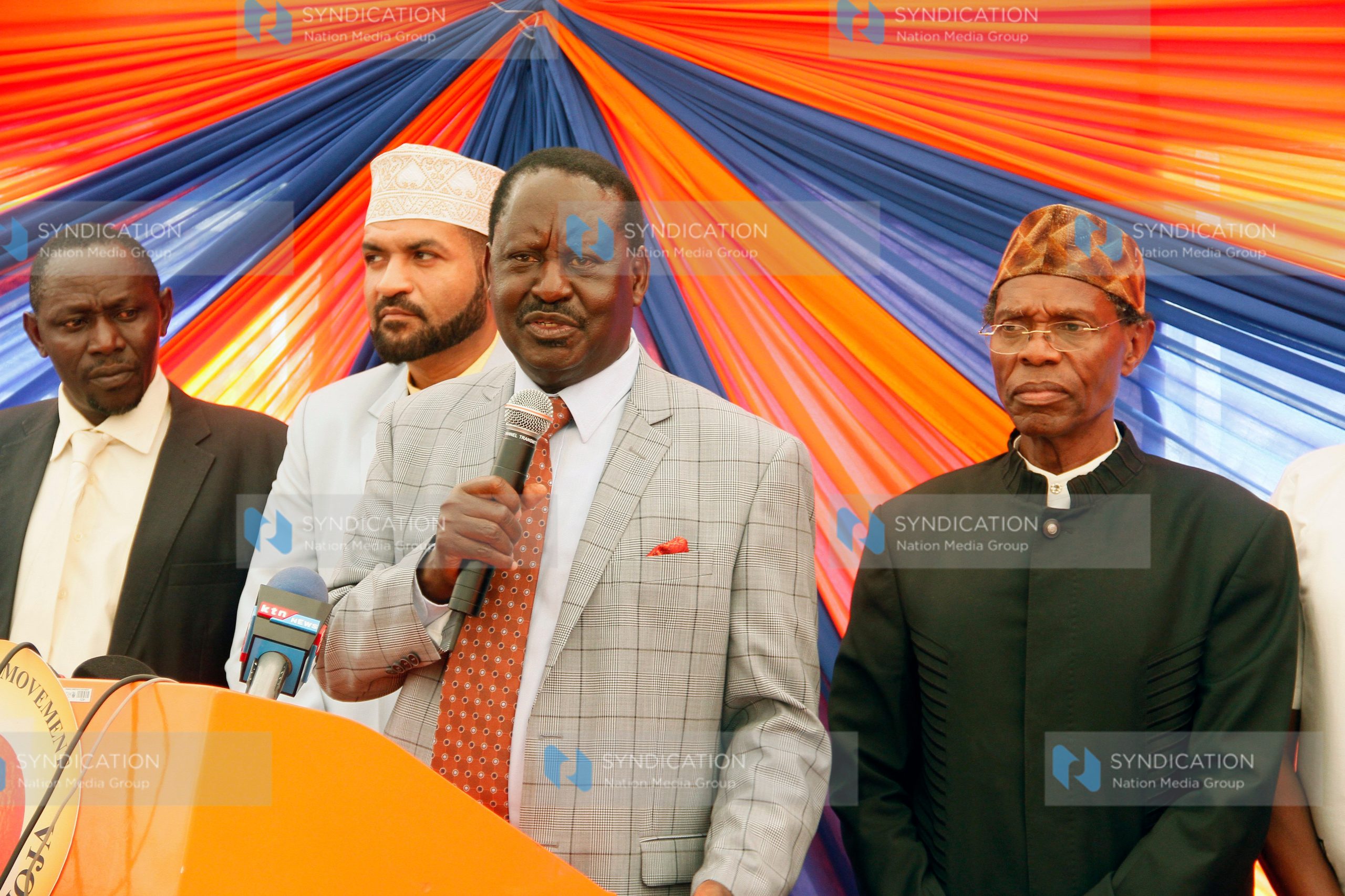 (NASA) presidential candidate Raila Odinga (right)