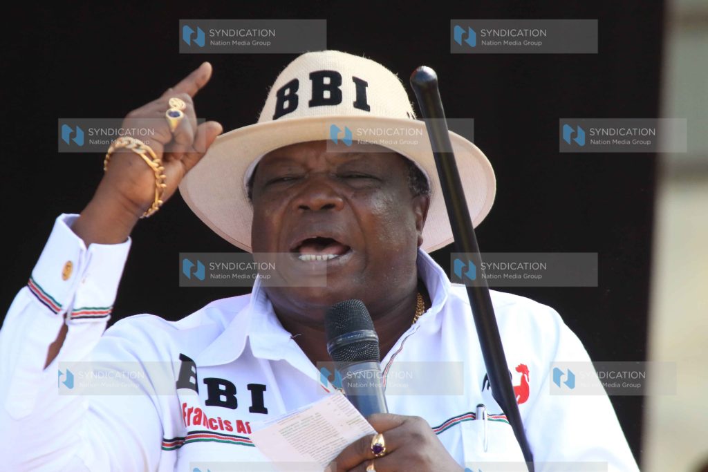 Building Bridges Initiative rally at Kinoru stadium in Meru town