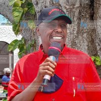 KANU national party chairman Gideon Moi addresses over 300 delegates