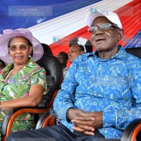 Former Kitui Senator David Musila and his wife Beatrice