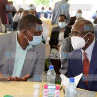 National Assembly Speaker Justin Muturi with Meru governor Kiraitu Murungi