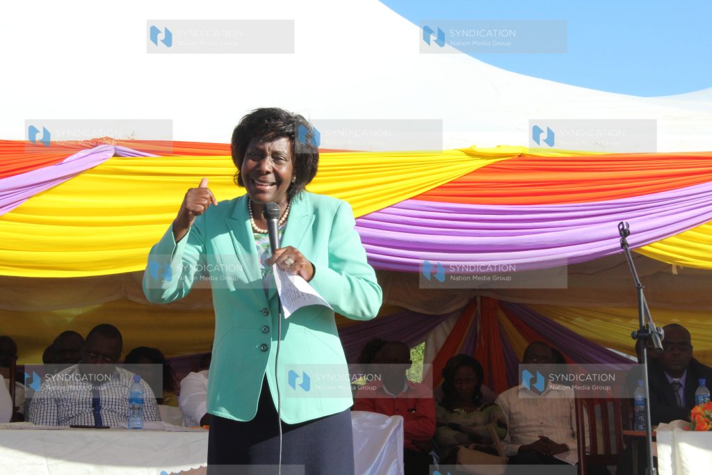 Former Lands Cabinet Secretary Charity Ngilu