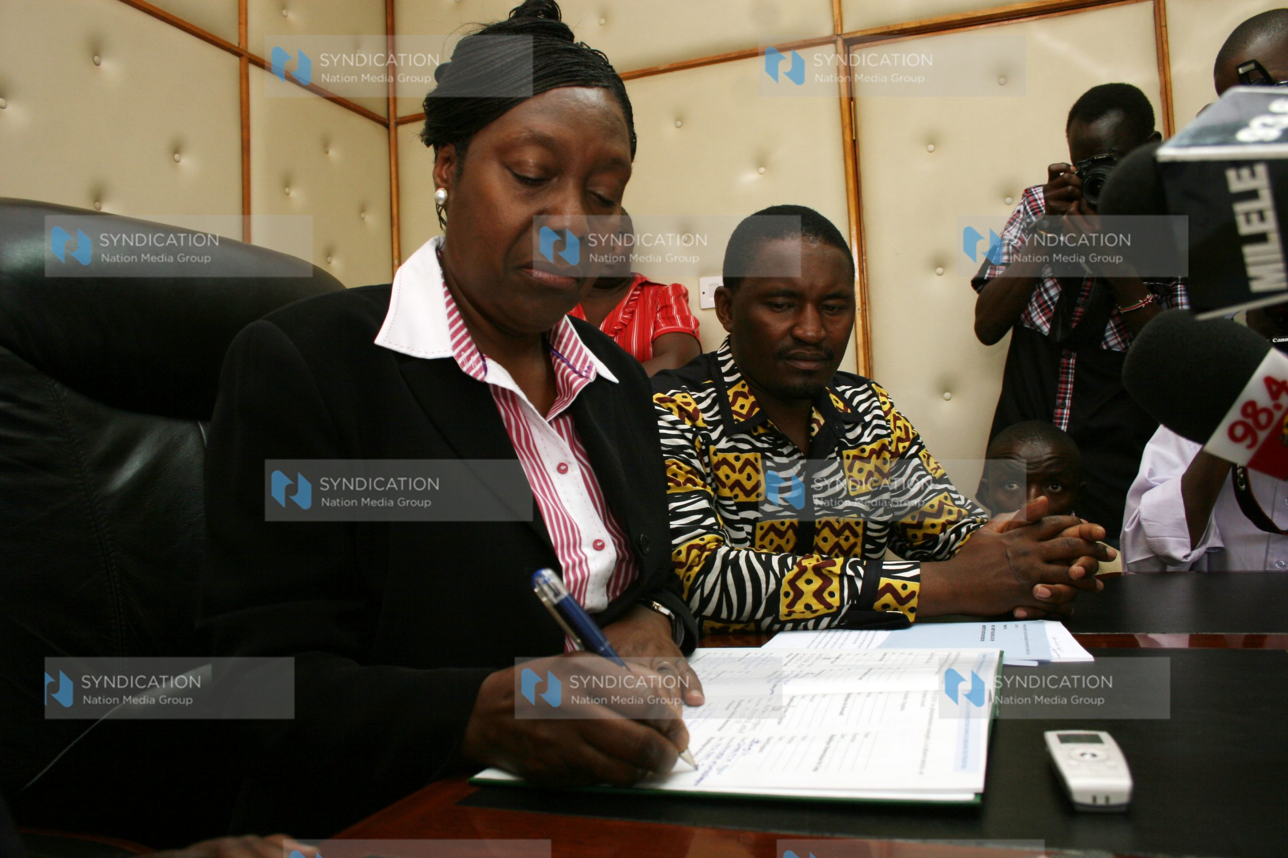 Minister for Water Charity Ngilu, Nile Basin Cooperative framework agreement