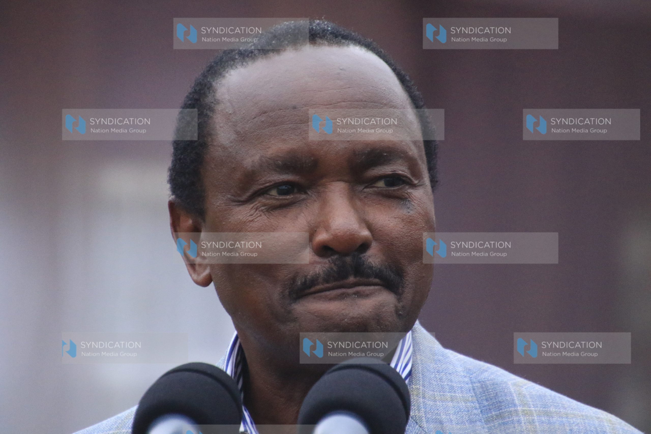 Kalonzo Musyoka addresses faithfuls of Kihome AIPCA church