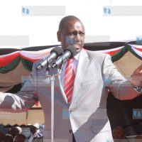 Deputy President William Ruto addresses Faithfuls