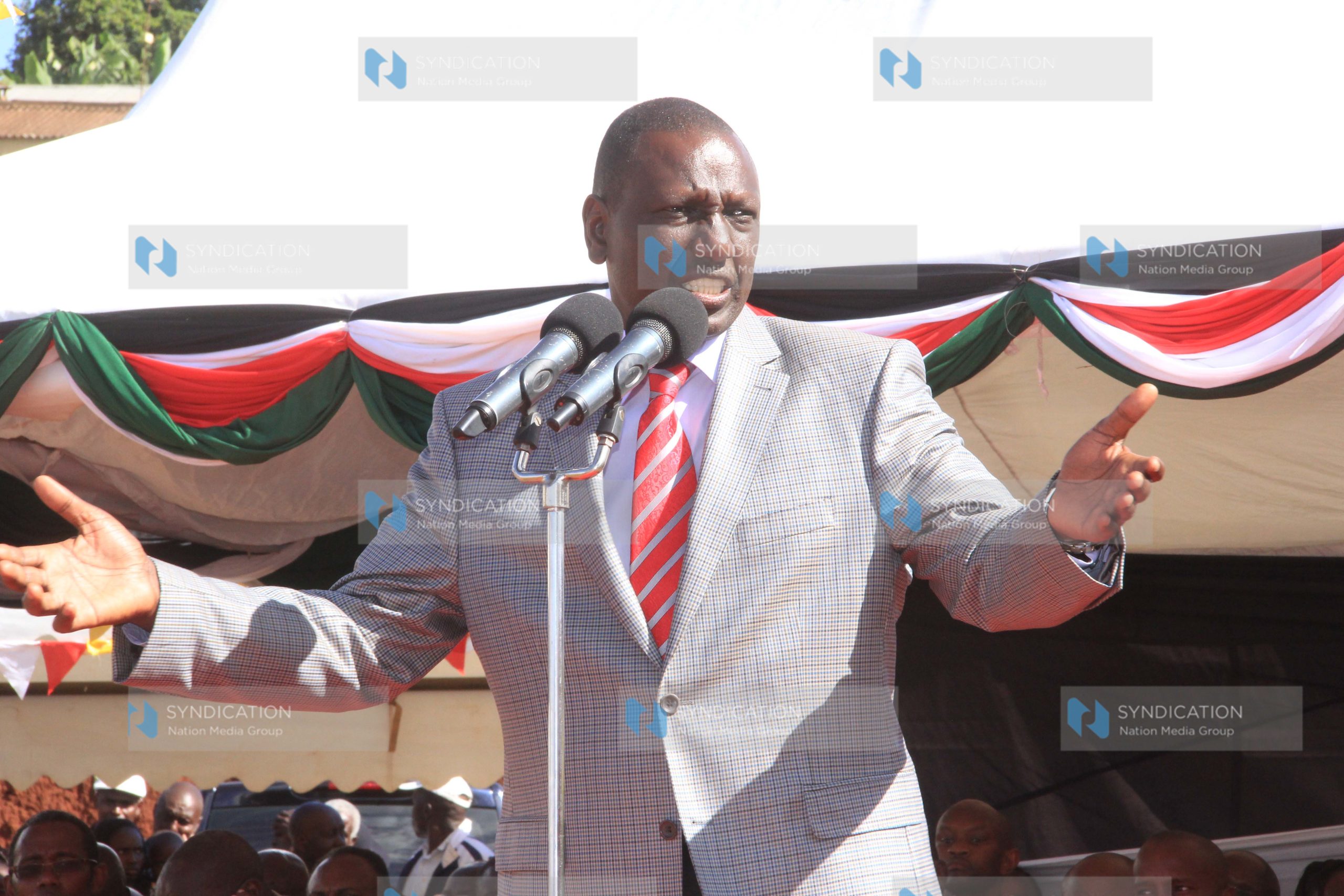 Deputy President William Ruto addresses Faithfuls