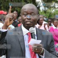 Mathira MP Rigathi Gachagua addresses mourners