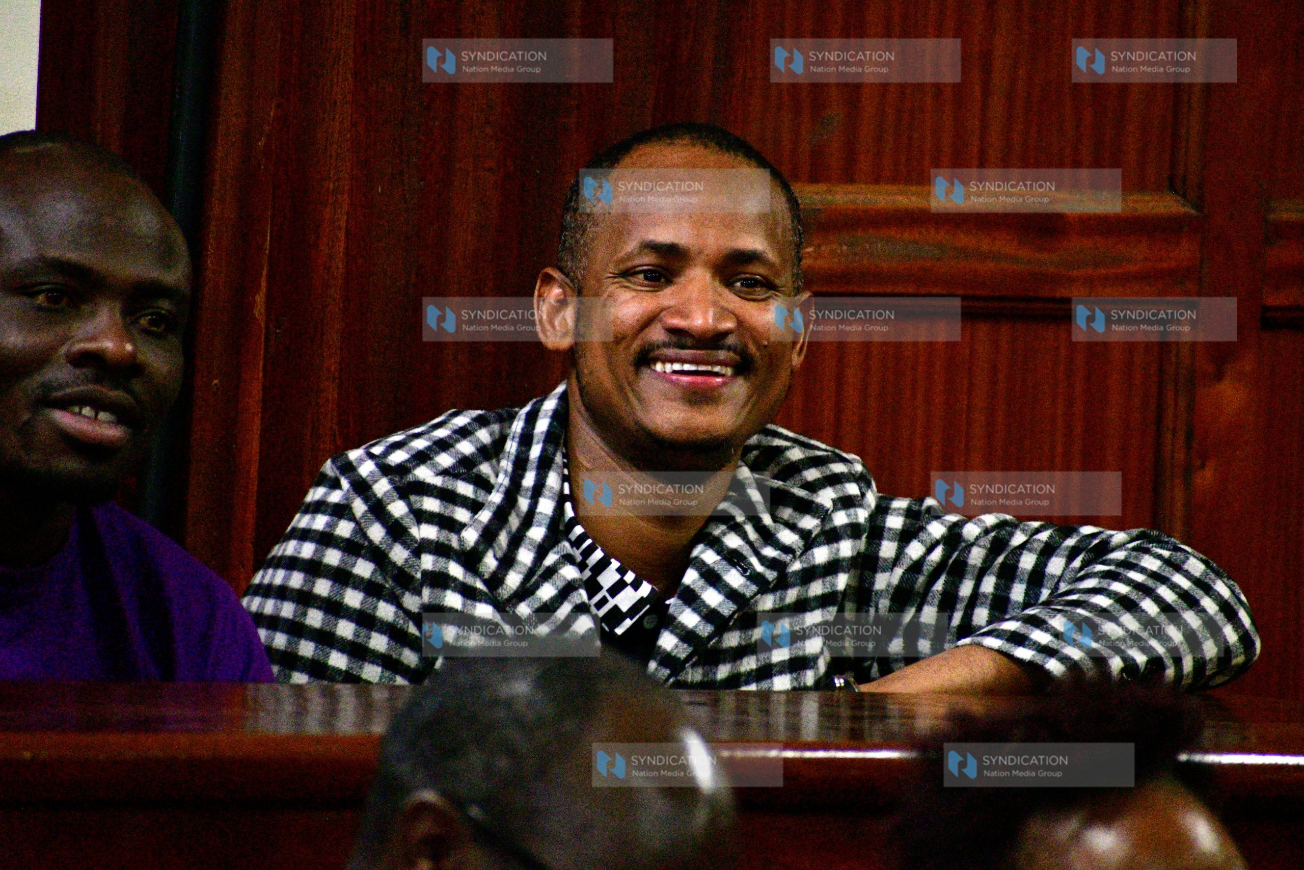 Babu Owino present at the docks of Milimani Law Court