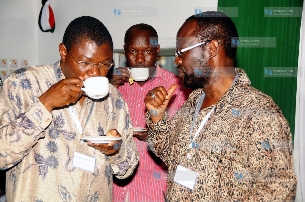 Senators Moses Wetangula and Professor Peter Anyang’ Nyong’o