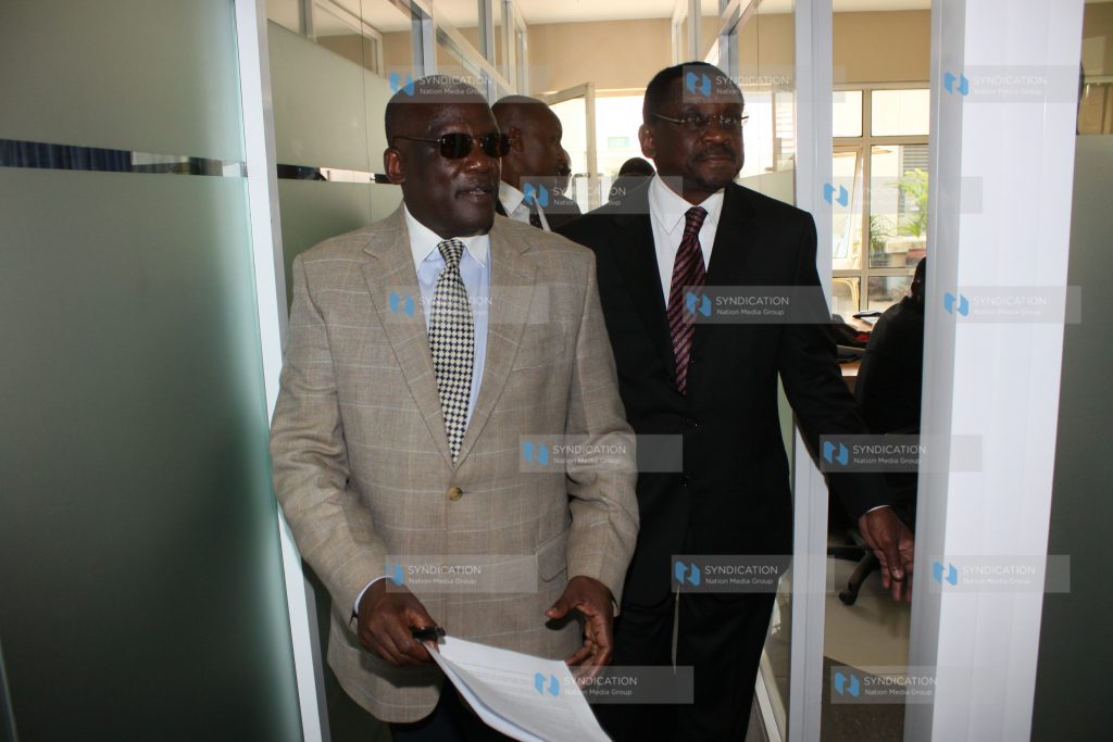 CORD leaders Senator Johnson Muthama and Senator James Orengo