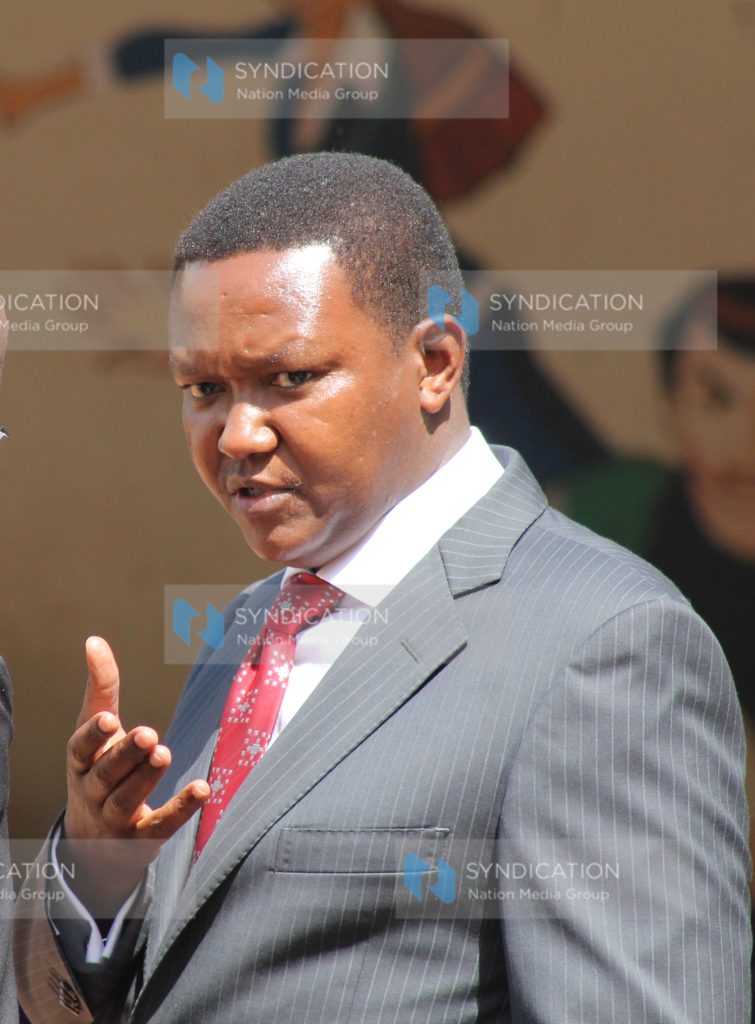 Machakos Governor Alfred Mutua