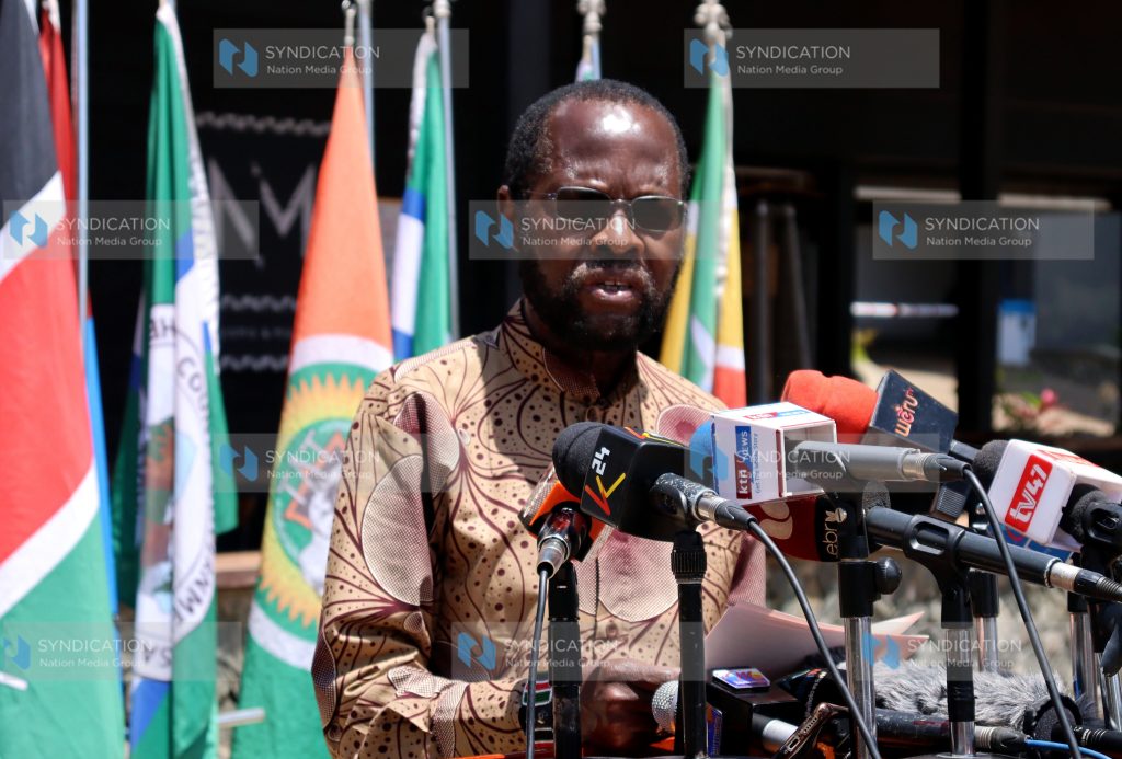 CoG Health Committee Chairman H.E Hon. Prof. Anyang` Nyong`o