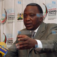 Deputy Prime Minister and Minister for Finance Uhuru Kenyatta