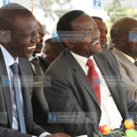 Suspended Higher Education Minister William Ruto, Vice President Kalonzo Musyoka