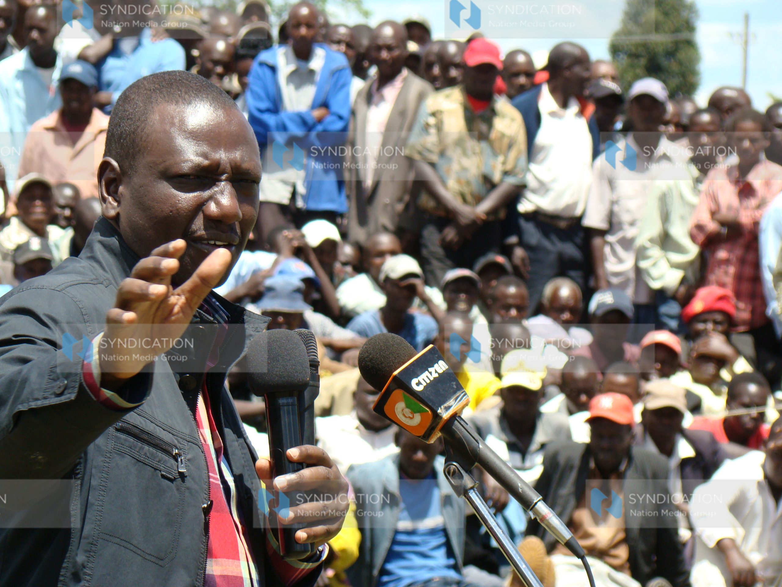 Suspended Higher Education Minister William Ruto
