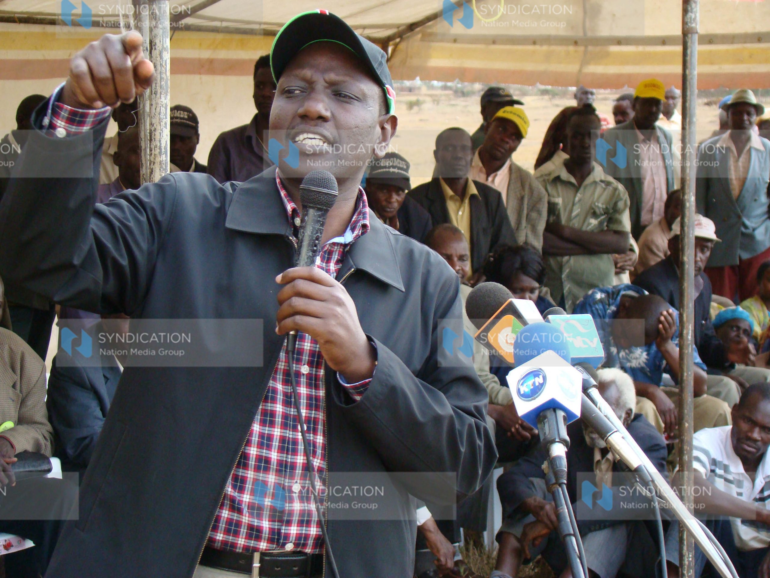 Suspended Higher Education Minister William Ruto
