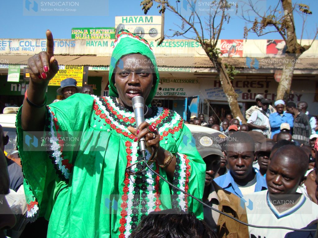 Gichugu MP Martha Karua