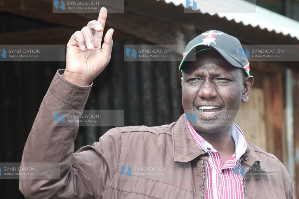 Eldoret North MP William Ruto