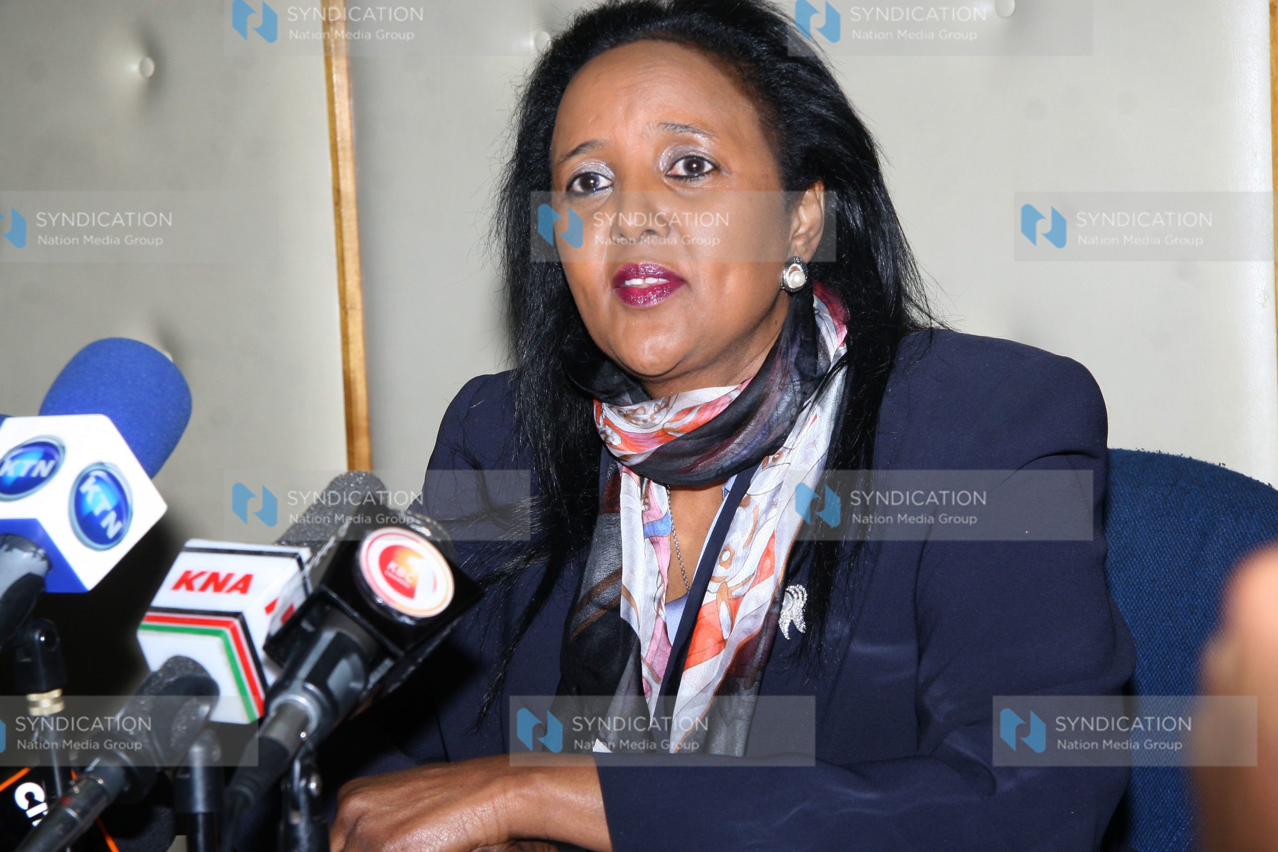 Foreign Affairs cabinet secretary Ambassador Amina Mohammed