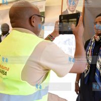 Sports Cabinet Secretary Amina Mohammed register Huduma Namba