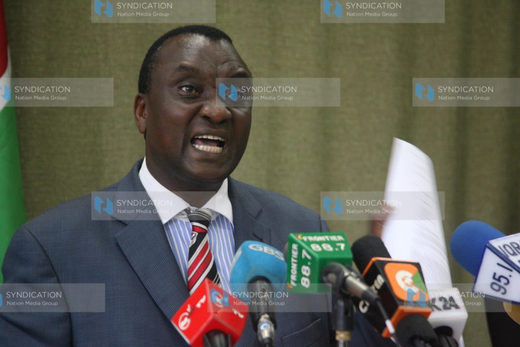 Imenti Central Member of Parliament Gitobu Imanyara