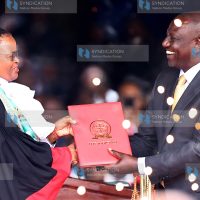 President William Ruto receives certificate from Chief Justice Martha Koome