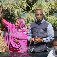 Mombasa Governor Hassan Joho and Woman representative Mishi Mboko
