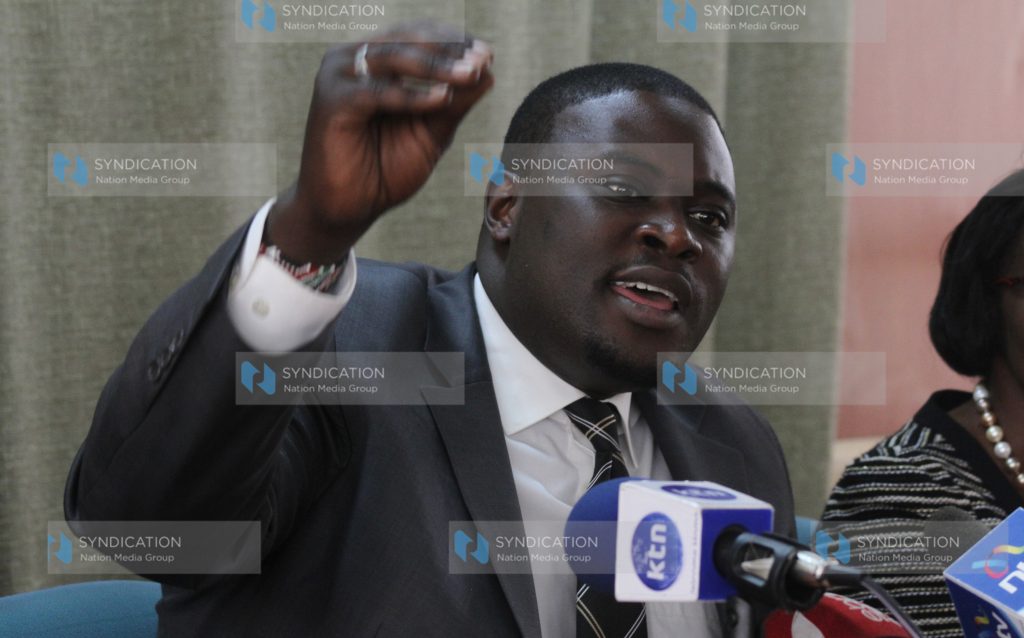 Nominated MP Johnson Sakaja