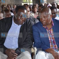 Dr James Nyoro (Left) and Nominated MP Maina Kamanda