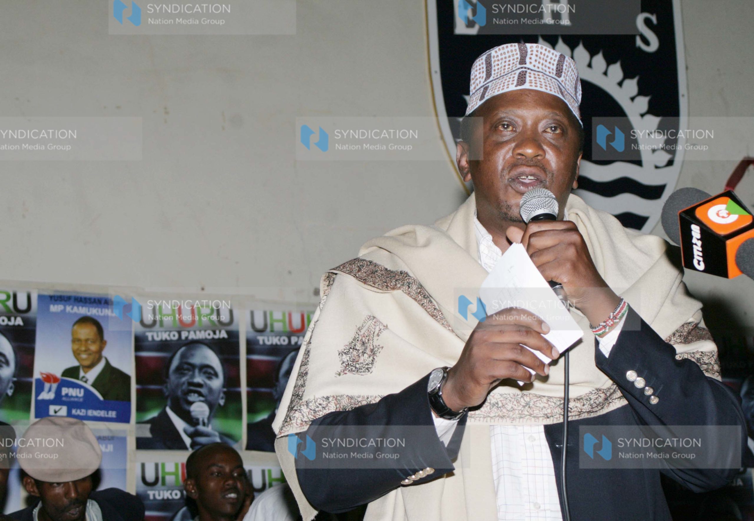 Campaign of the PNU elect candidate for the Kamukunji bi -election