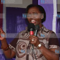 Martha Karua at the launch of Epileptic foundation at Pumwani grounds