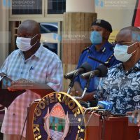 Press conference out Governor's office in Kilifi