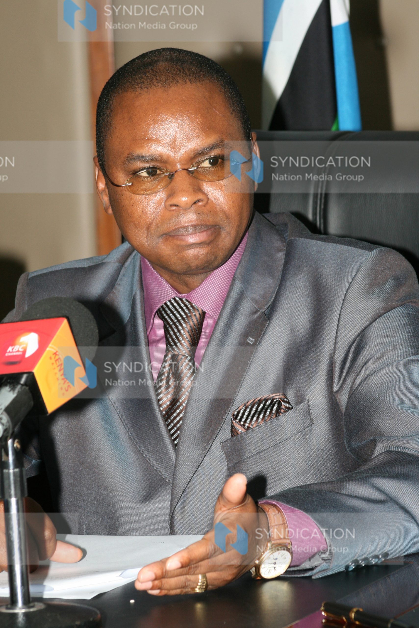 The minister for the East African Community, Amason Jeffa Kingi