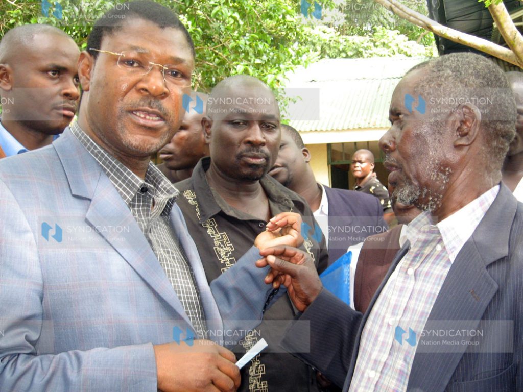 Foreign Affairs Minister Moses Wetang’ula