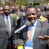 Uganda road- Oginga Odinga street junction in Eldoret town