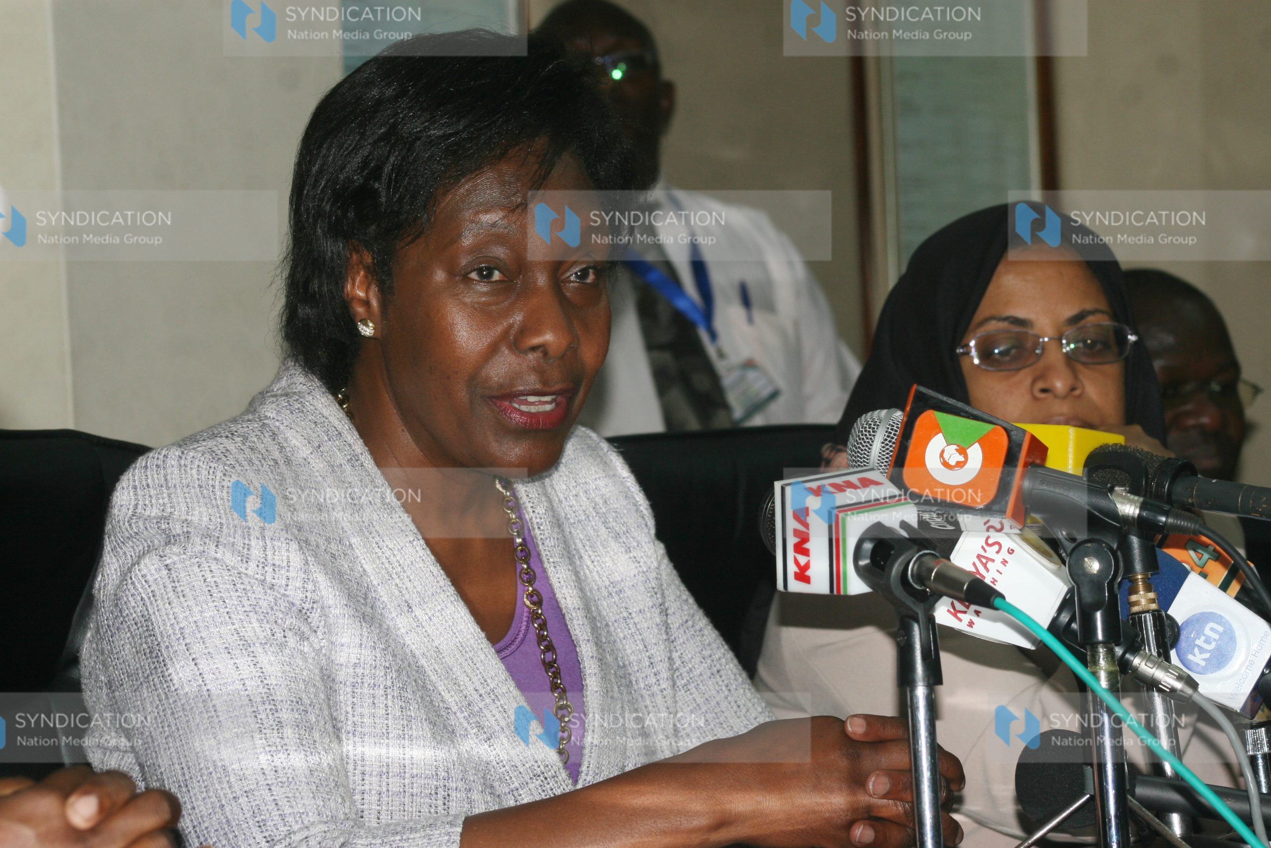 Minister for Lands Charity Ngilu